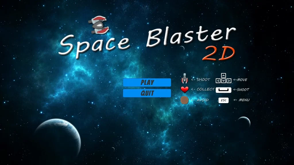SpaceBlaster 2D