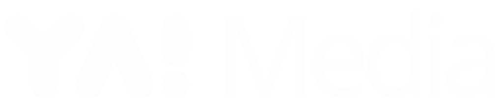 YA MEDIA VIT logo till sidhuvud