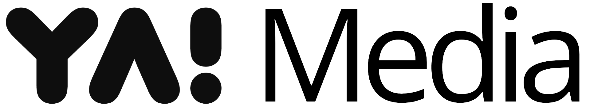 YA-Media svart logo till sidhuvud